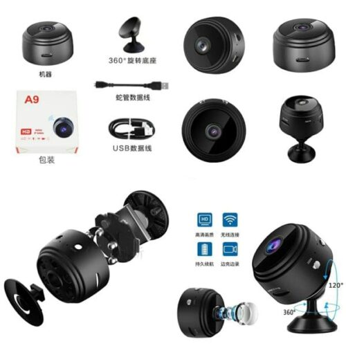 A9 Mini Camera Wifi Wireless Recorder Hd Video | Home Camcorder - Image 2