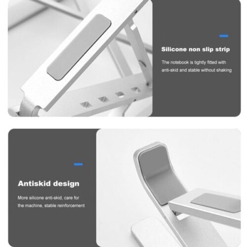 Adjustable Portable Folding Notebook Stand | Foldable Laptop Stand | Laptop Table | Best Quality Laptop Stand - Image 5