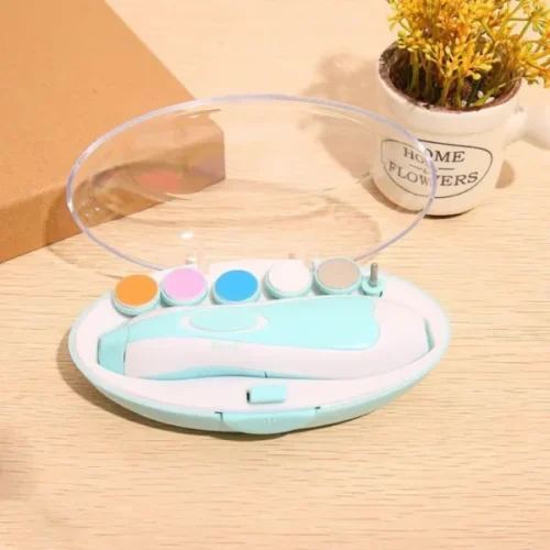 Baby Electric Nail Clipper Nail Cutter Manicure & Pedicure - Image 3