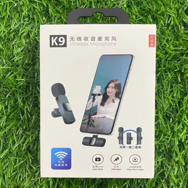 K9 Dual Microphone Mic Plug & Play USB Type C