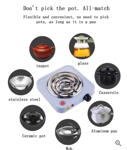 Hot Plate Electric Stove For Cooking | Electric Hot Plate Stove | Electric Cooker - Image 9