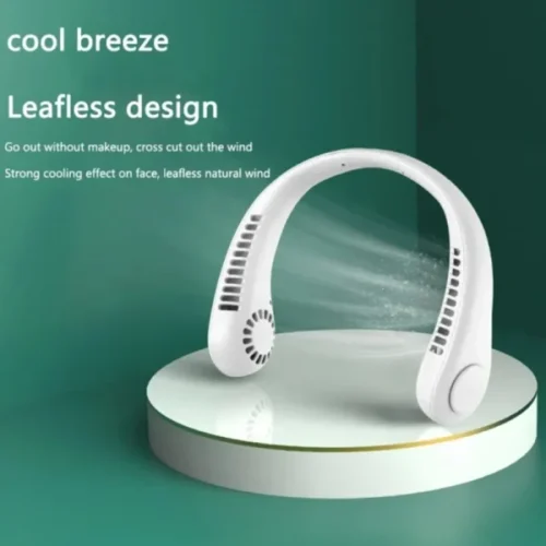 Neck Fan Portable Bladeless | Portable Rechargeable Fan Bladeless Neck Fan (random Color) - Image 4