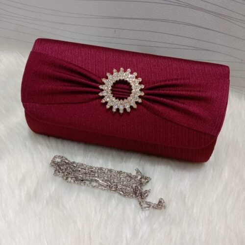 Semi Fancy Clutch – Handbag For Girls And Women – Hand Clutch For Women - Image 4