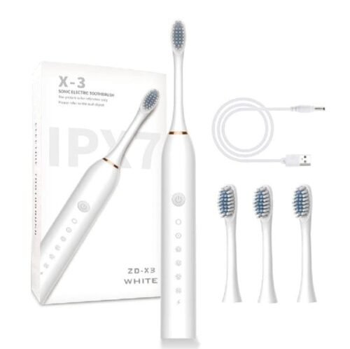 Sonic Electric Toothbrush For Adults Ipx7 Waterproof Dupont Brush | High Frequency Cleaning 6 Cleaning Modes - Image 6