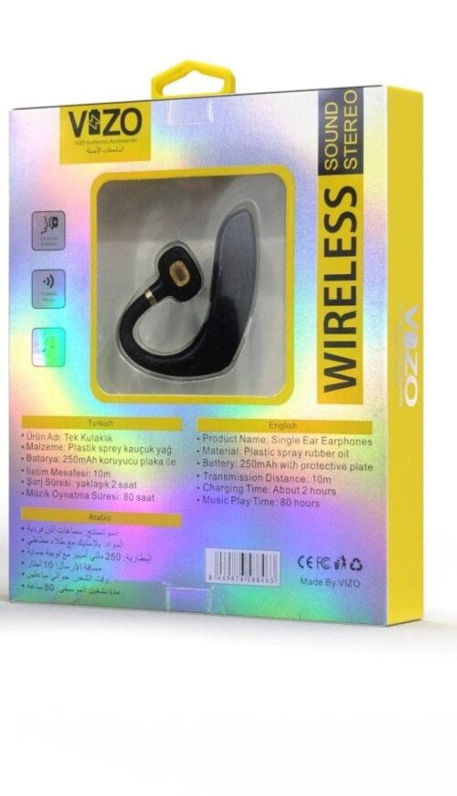 Vizo Pulse Pro Wireless Earphone | Hifi Sound Quality | 5.3 Wireless Connectivity - Image 3
